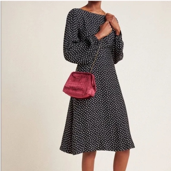 Anthropologie Eva Keyhole Back Midi Dress - Picture 2 of 13